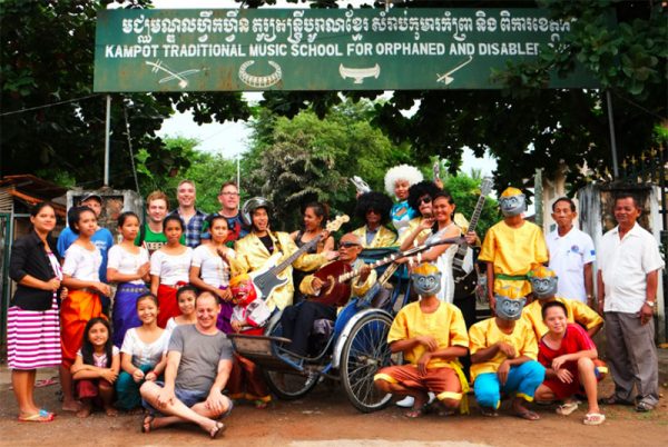 space project group shot cambodia